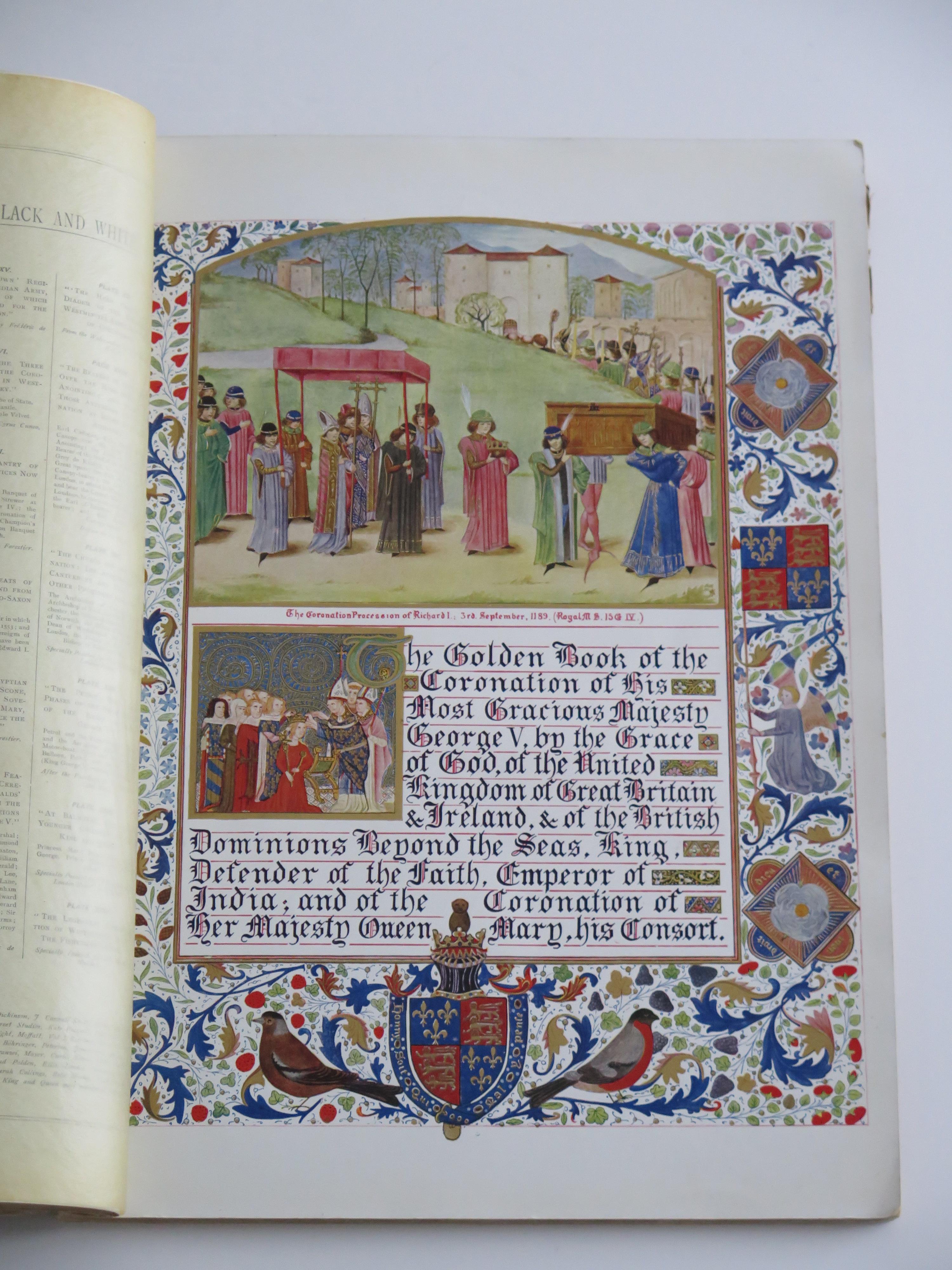 Coronation Record of King George V by The Illustrated London News , London 1911 For Sale 7