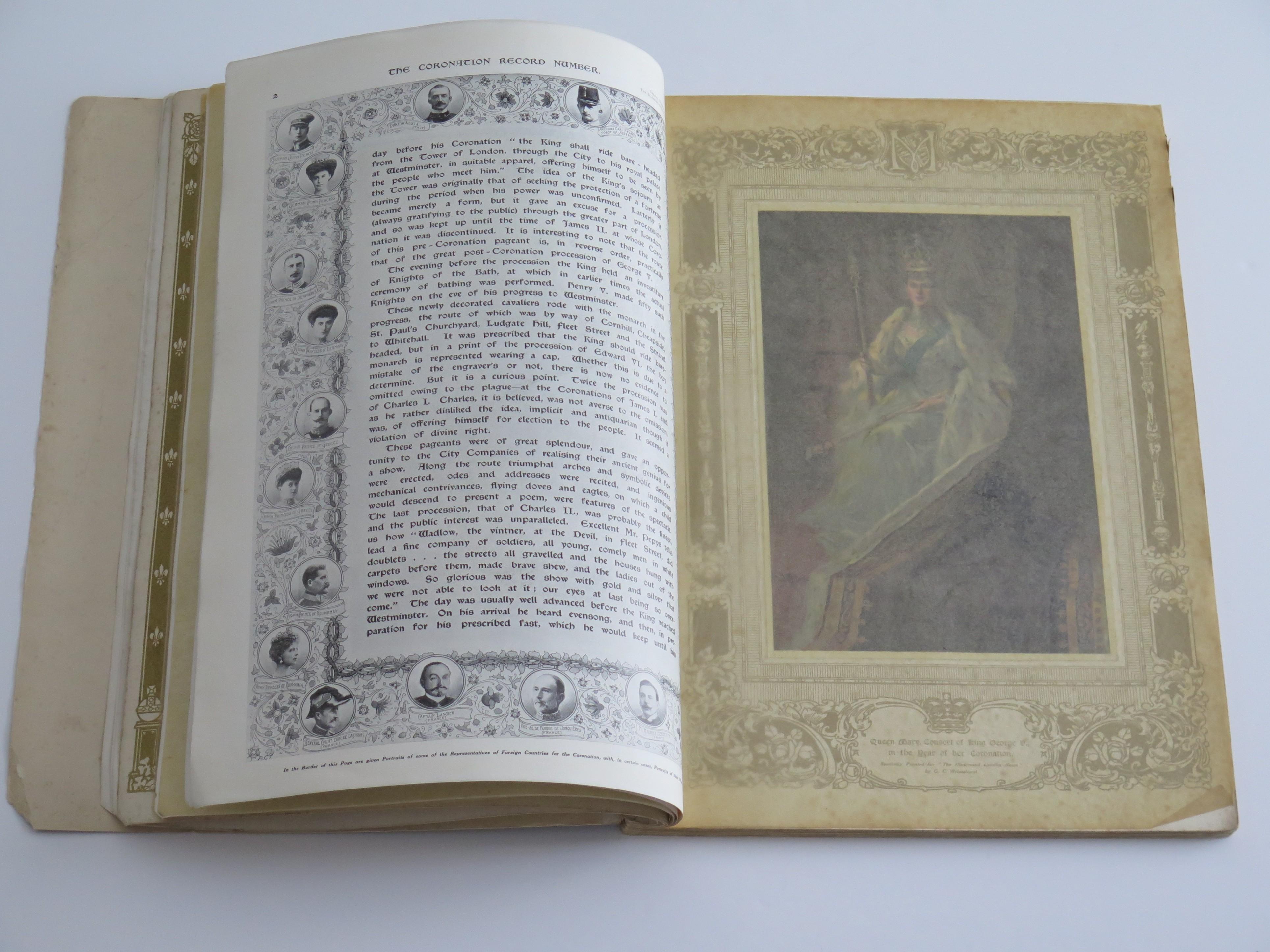 Coronation Record of King George V by The Illustrated London News , London 1911 For Sale 8
