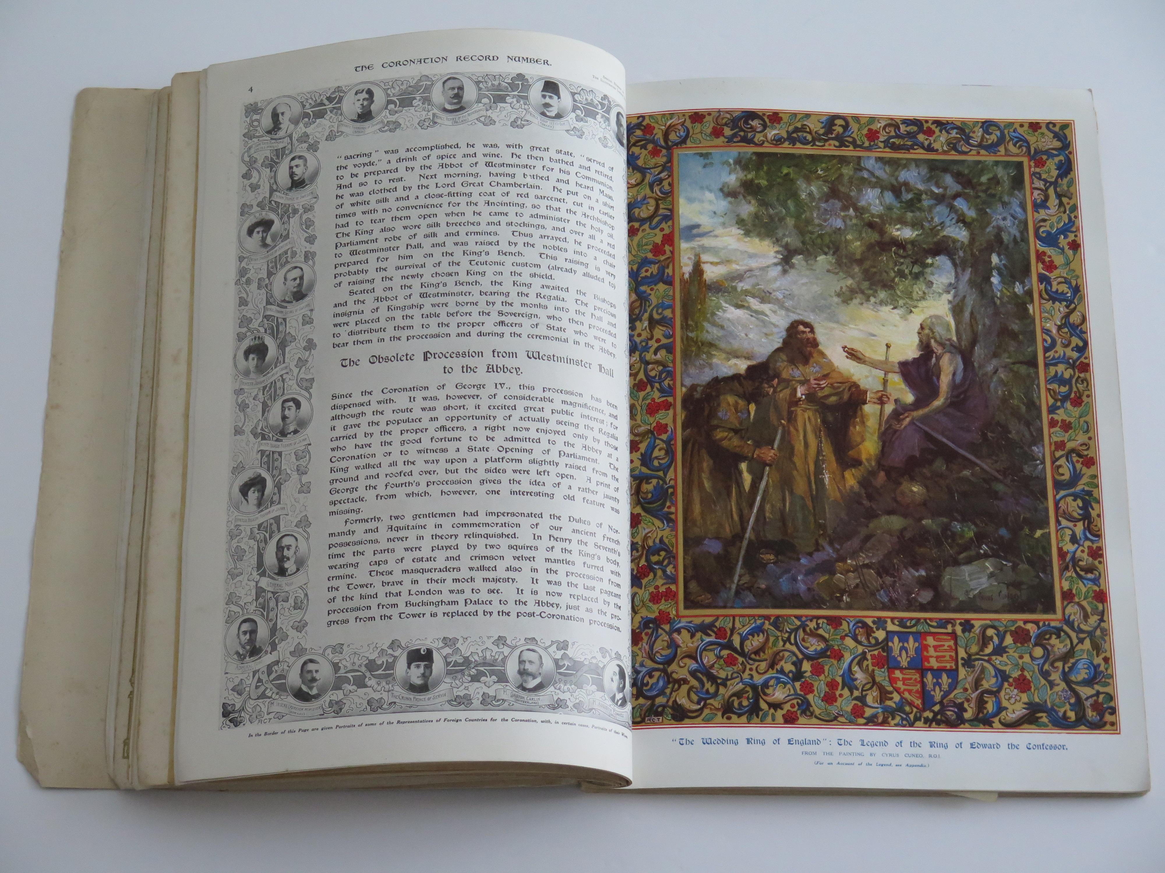 Coronation Record of King George V by The Illustrated London News , London 1911 For Sale 10