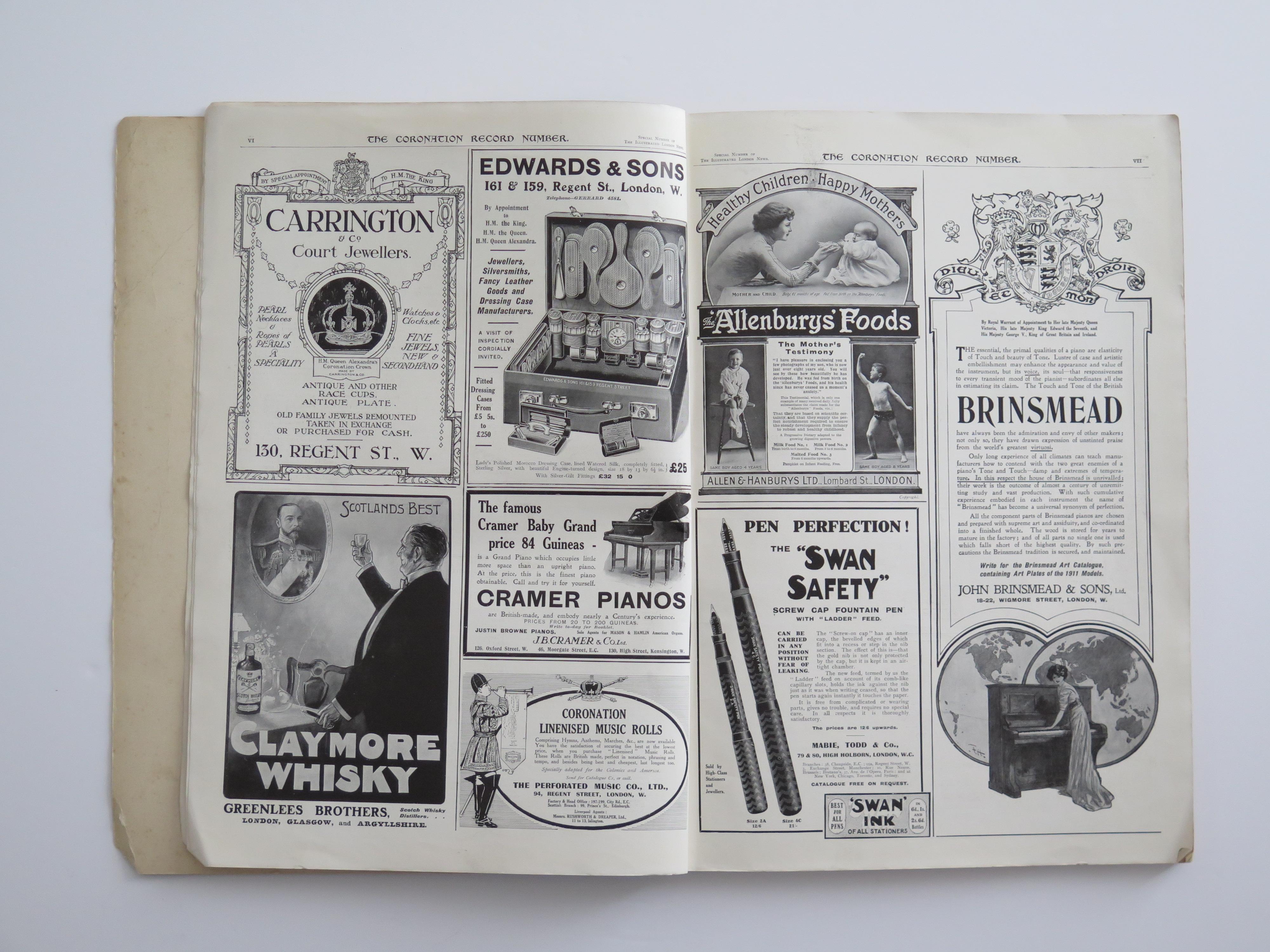 Coronation Record of King George V by The Illustrated London News , London 1911 For Sale 11