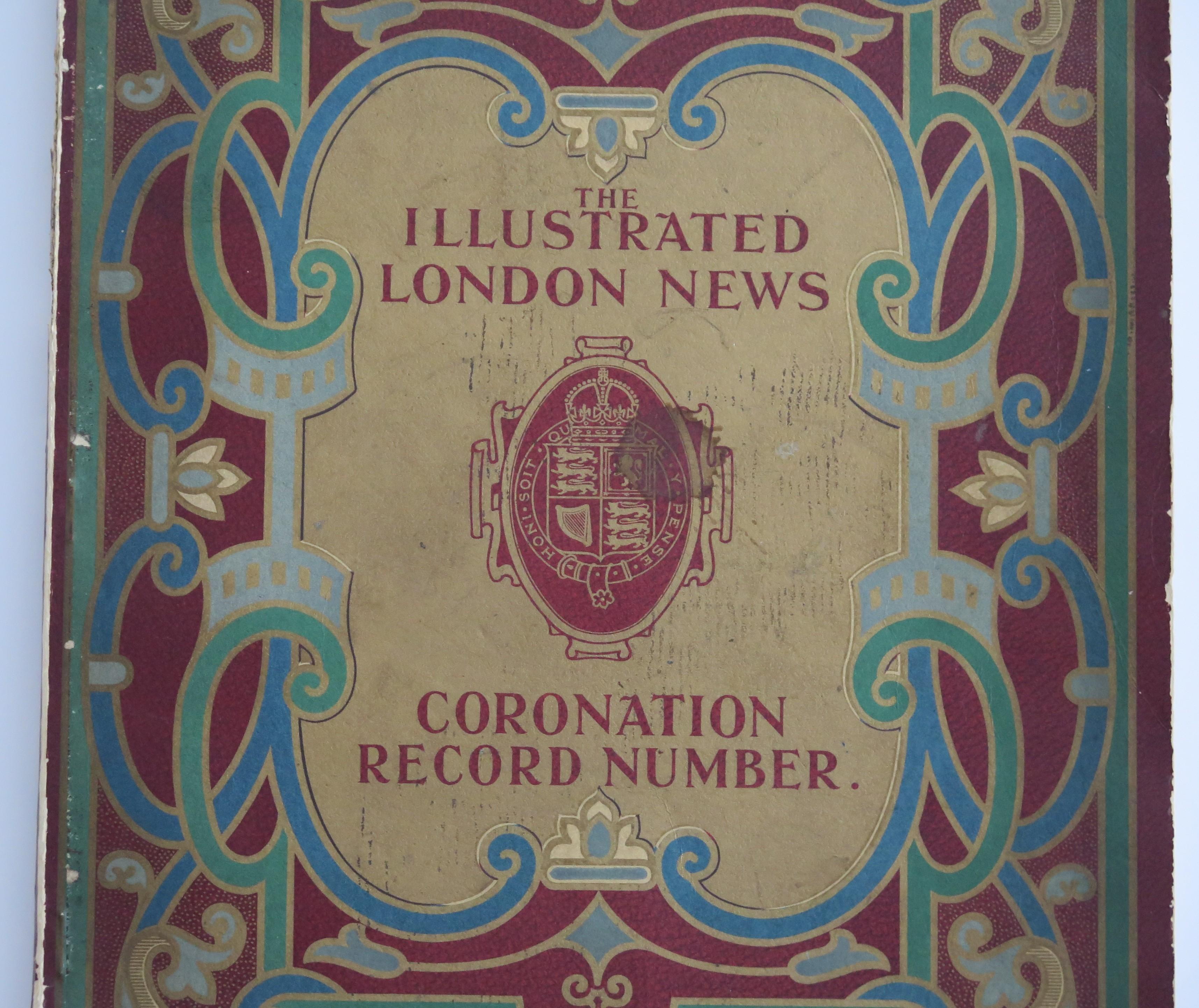 This is an original 1911 edition of the Illustrated London News Coronation Record celebrating the coronation of King George V and Queen Mary.

This Royal Memorabilia magazine publication was published by The Illustrated London News & Sketch Ltd, 172