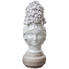 Coronato Handmade Sicily Vase in Special Finish Limited Edition Custom Made
