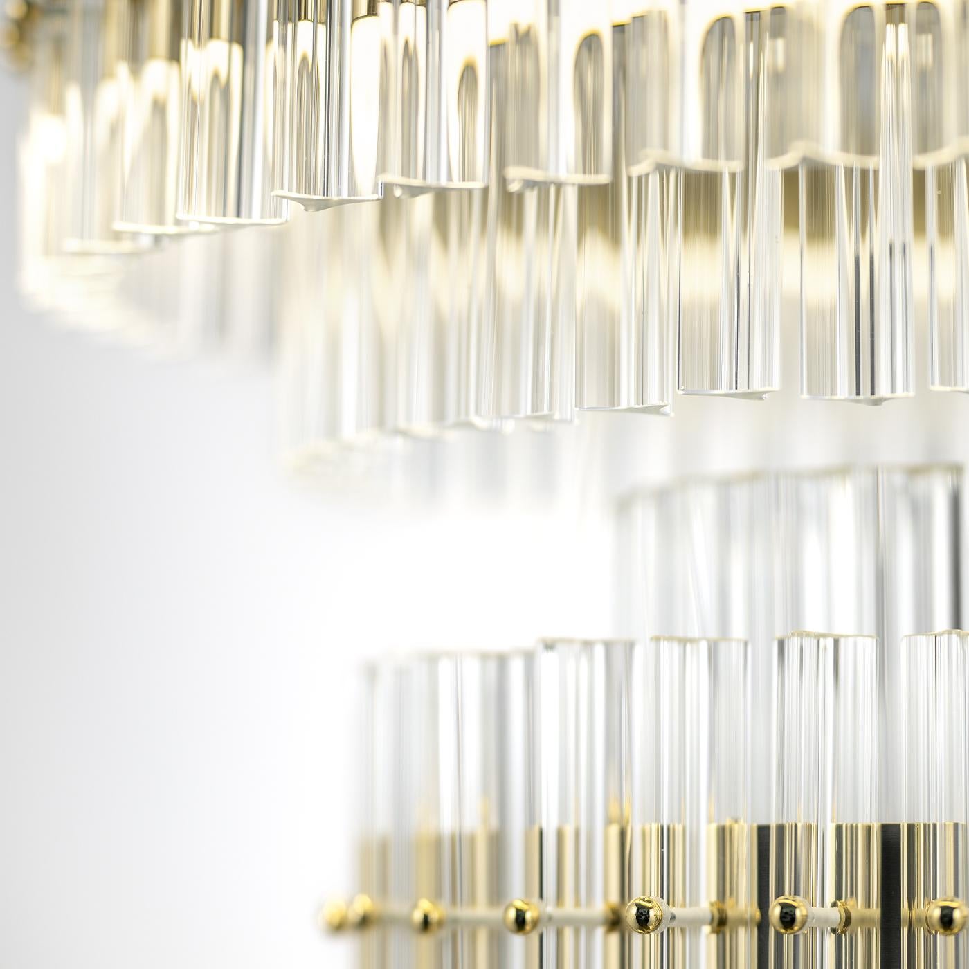 Coronis Round Chandelier en venta 3