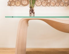Corozo Medium by Piegatto, a Sculptural Contemporary  Table console