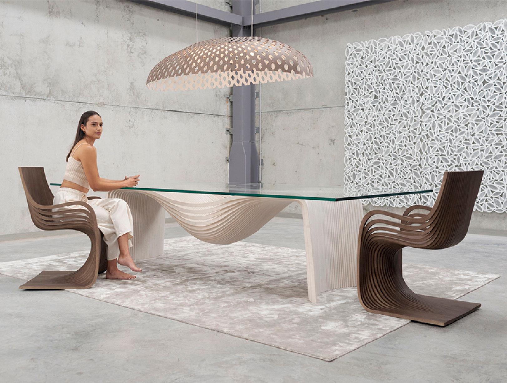 Corozo Medium by Piegatto, une table contemporaine sculpturale Neuf - En vente à Guatemala, GU