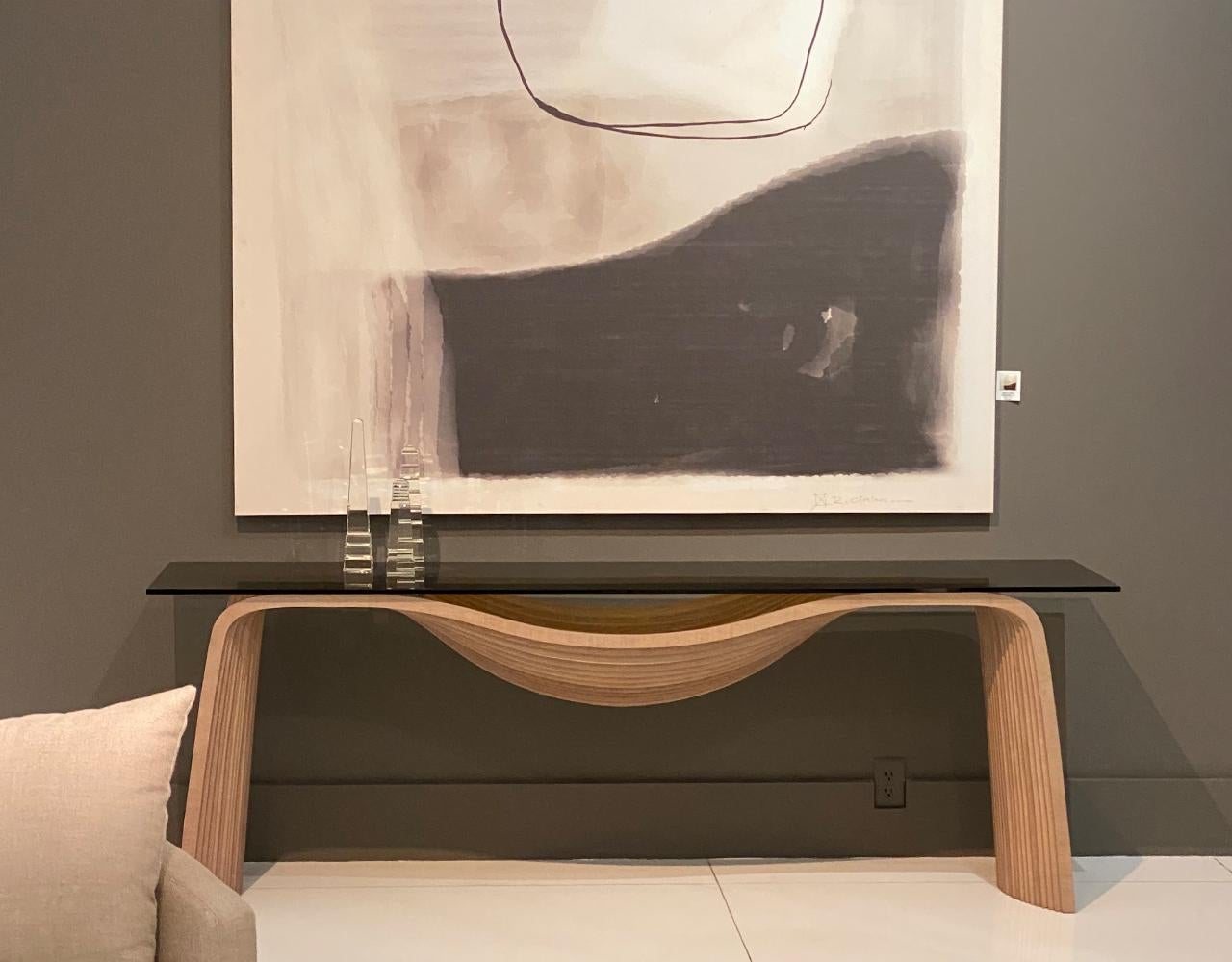 Corozo Small by Piegatto, a Sculptural Contemporary  Console Table In New Condition For Sale In Guatemala, GU