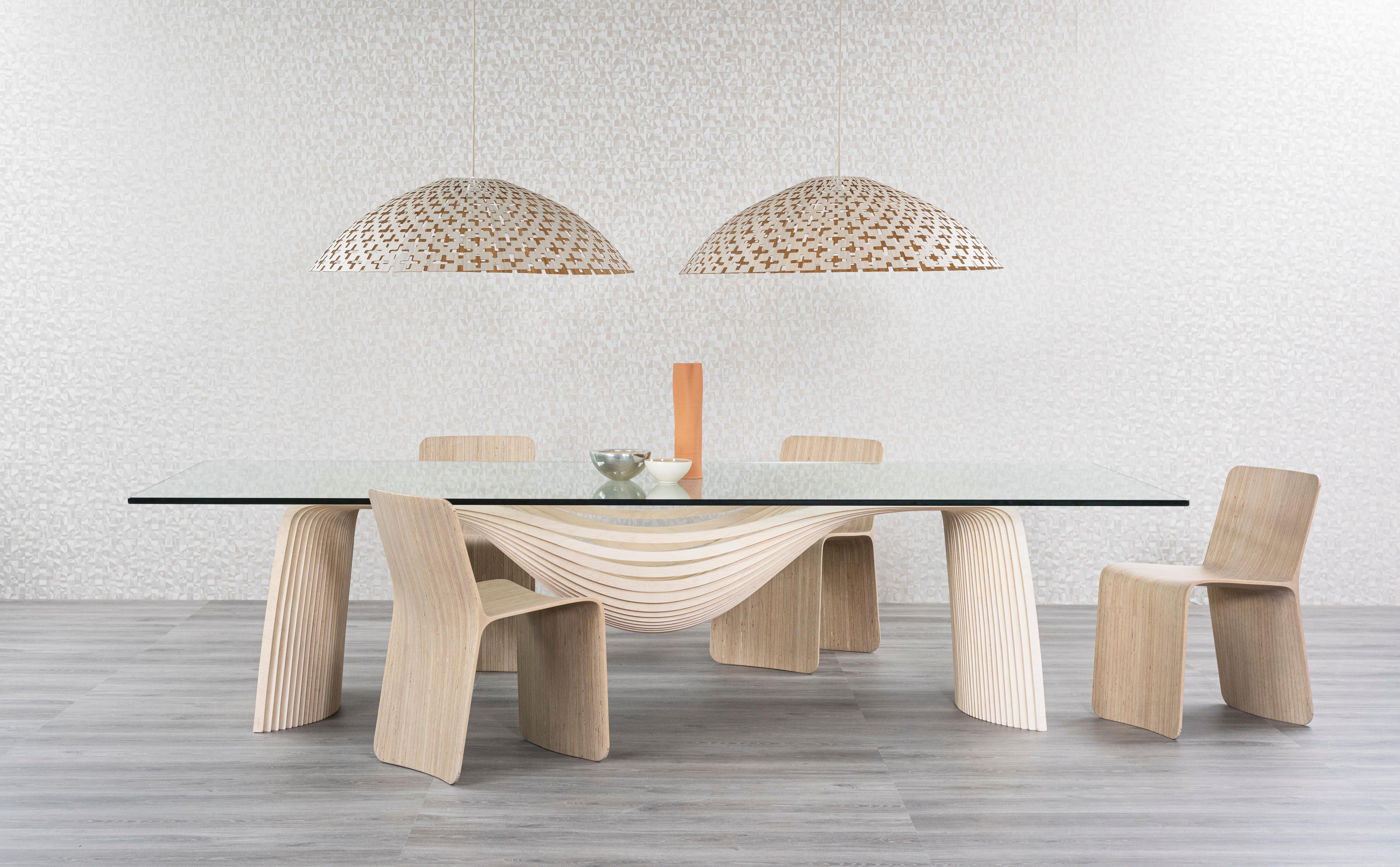 Corozo-Tisch von Piegatto, ein skulpturaler zeitgenössischer Tisch (21. Jahrhundert und zeitgenössisch) im Angebot