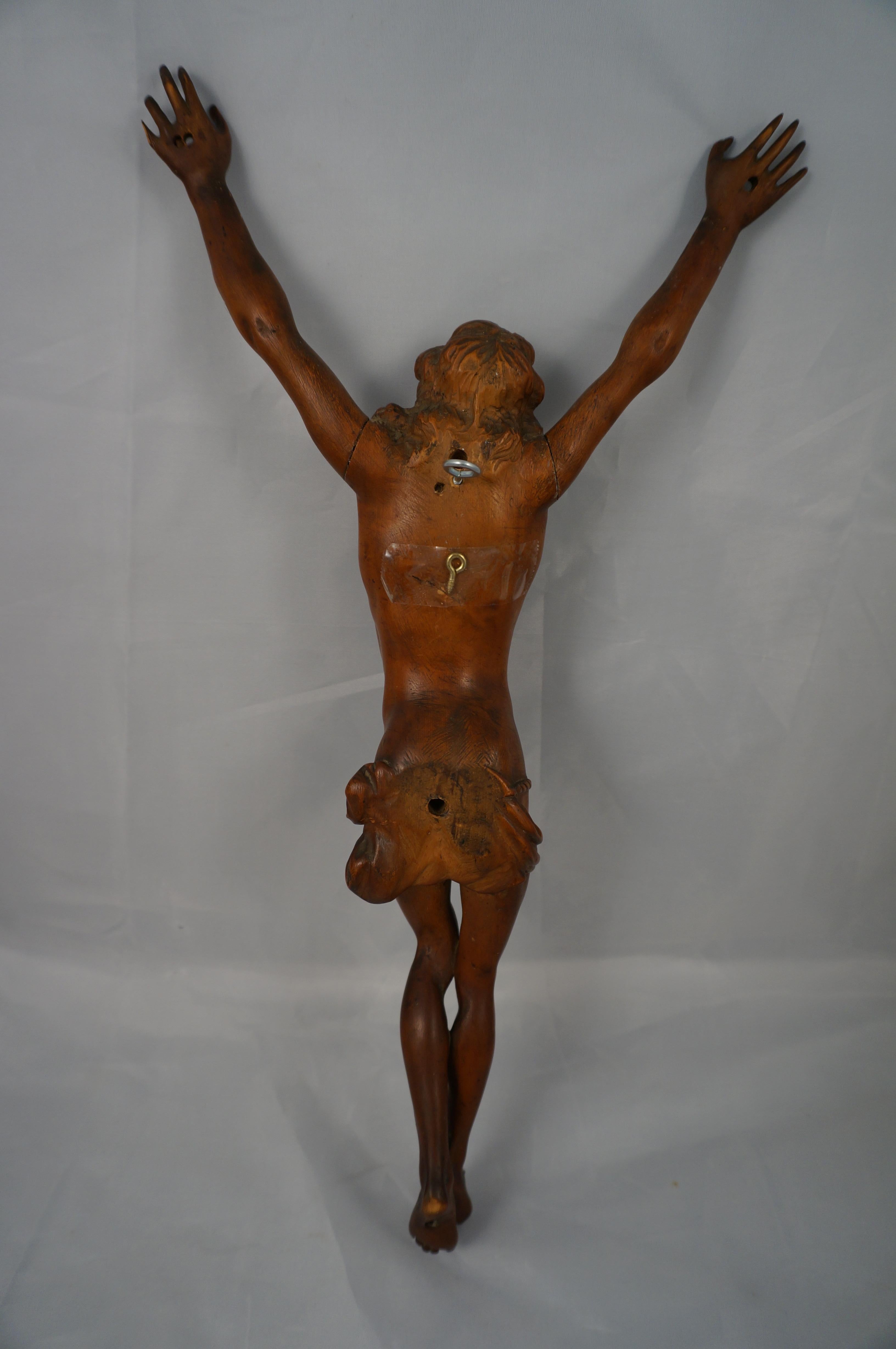 Corpus Christi carved in boxwood - early 18th century 13