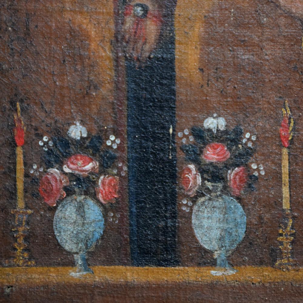 Canvas Corpus Christi Depiction, circa 1800