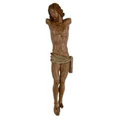 Antique Corpus Christi in limewood