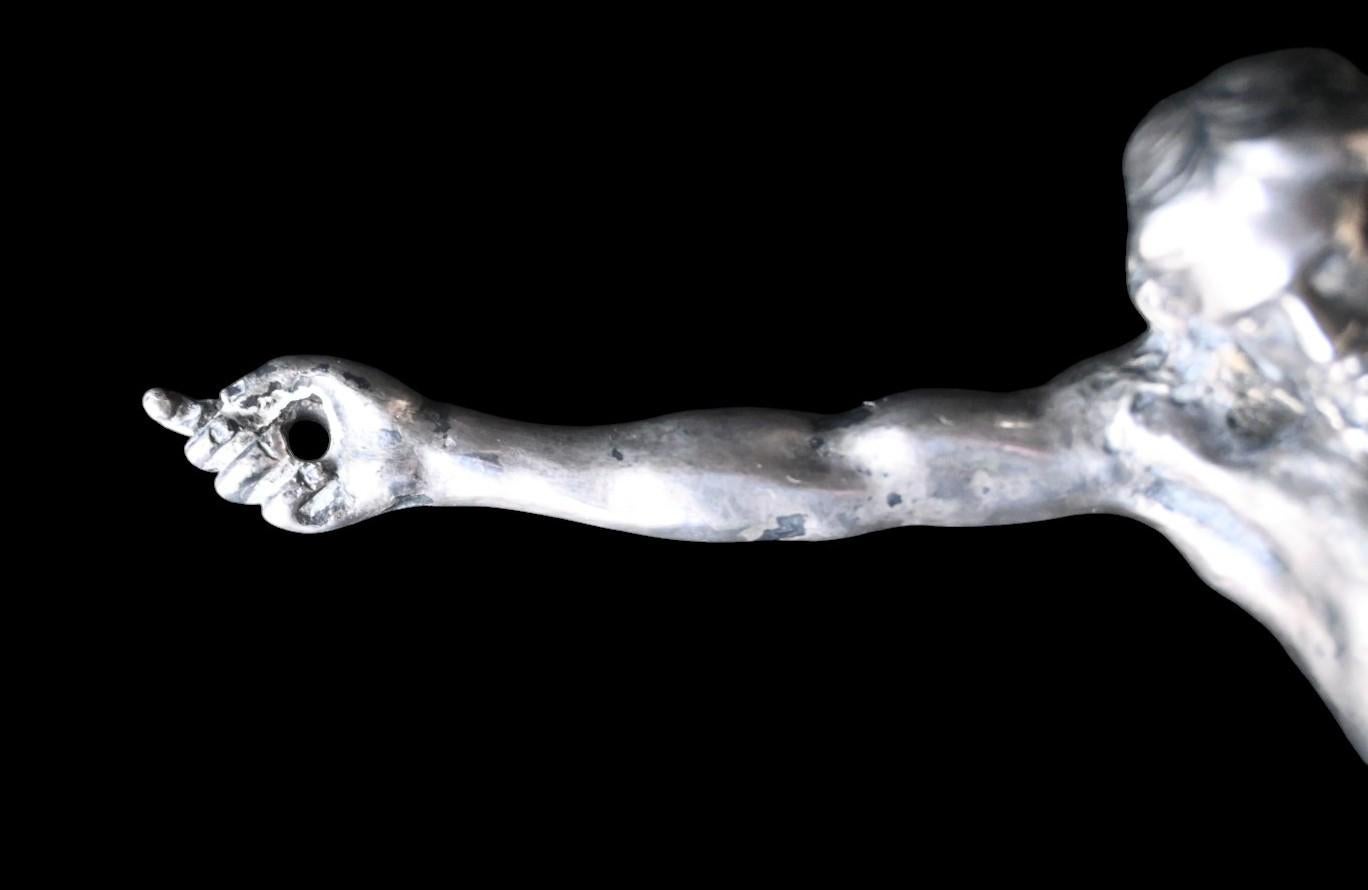 Corpus Christi In Solid Silver – Mid-18th Century In Good Condition For Sale In Bilzen, BE