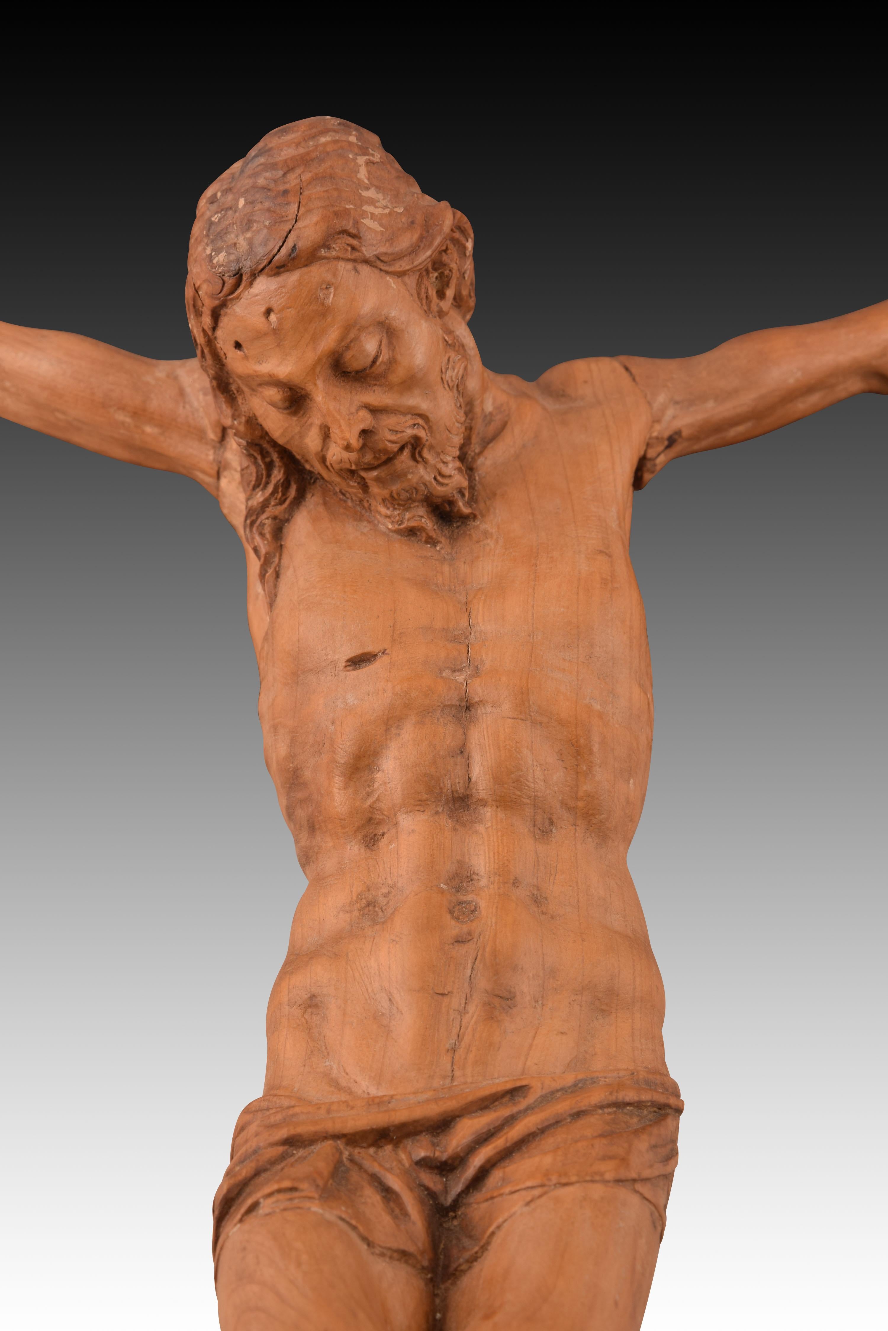 Corpus Christi. Holz. 16. Jahrhundert. im Angebot 1