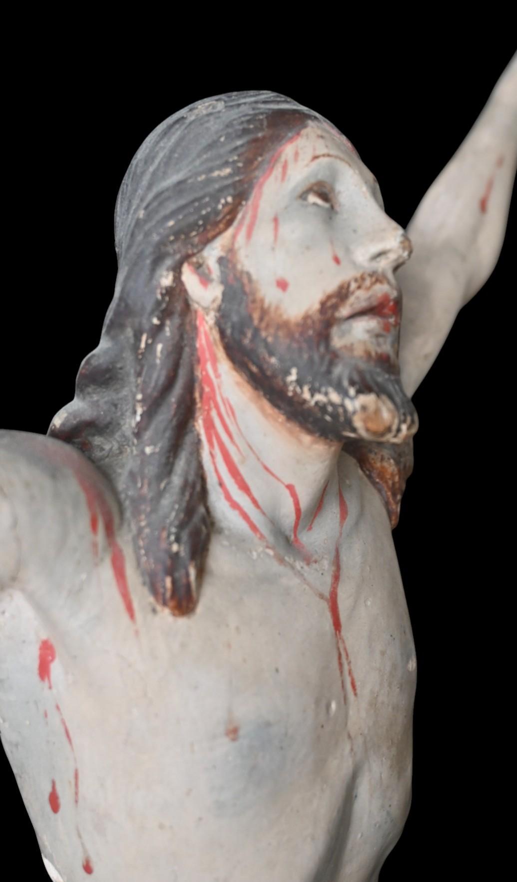 Barocco Corpo di Cristo (indo-portoghese, 1660-1700 ca.) in vendita
