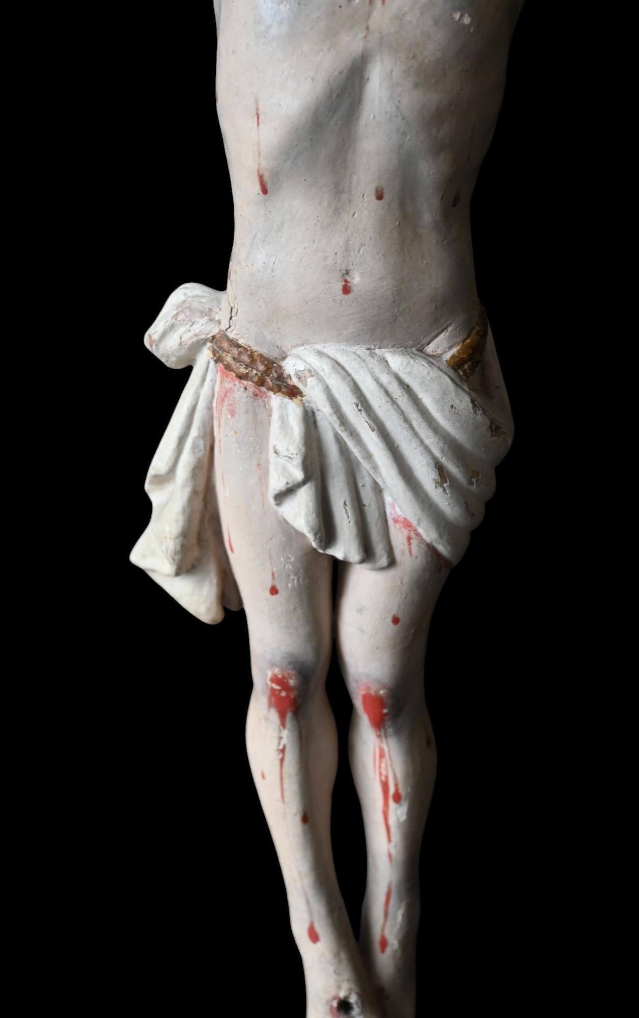 Corpo di Cristo (indo-portoghese, 1660-1700 ca.) In condizioni buone in vendita a Bilzen, BE
