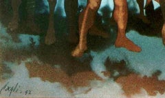 Bozzetto del Sipario per il "Tancredi" di Rossini - Modern,  Mid 20th Century