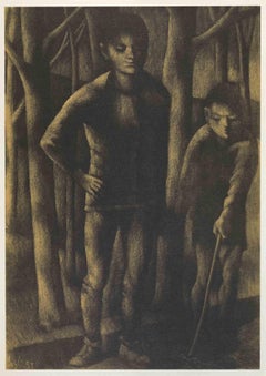 Boys - Phototype after Corrado Cagli - Mid-20th Century