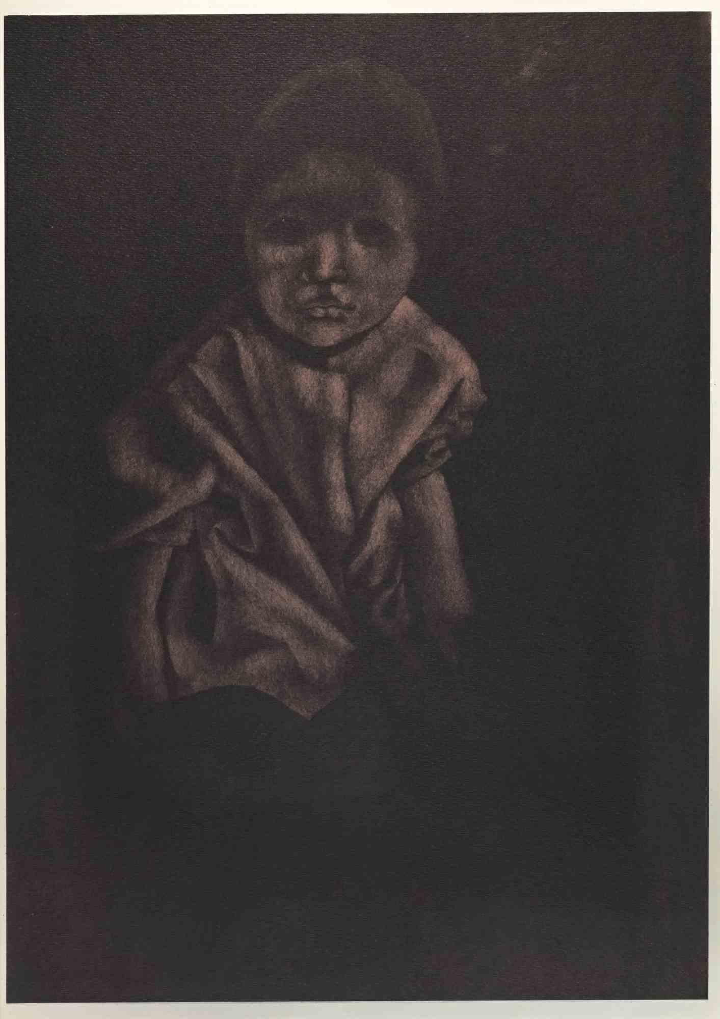 Child - Phototype d'après Corrado Cagli - Milieu du 20e siècle