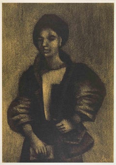 Lady - Phototype after Corrado Cagli - Mid-20th Century