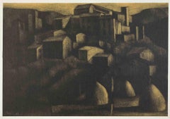 Landschaft – Fototypie nach Corrado Cagli – 1959