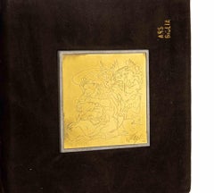 Nativity in the Desert - Engraving by Corrado Cagli - 1970