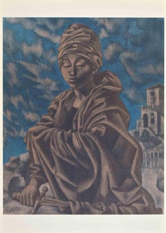 Oriental Woman - Phototype after Corrado Cagli - Mid-20th Century