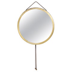 Corrado Corradi Dell' Acqua "Vipera" Mirror for Azucena, Italy, circa 1960