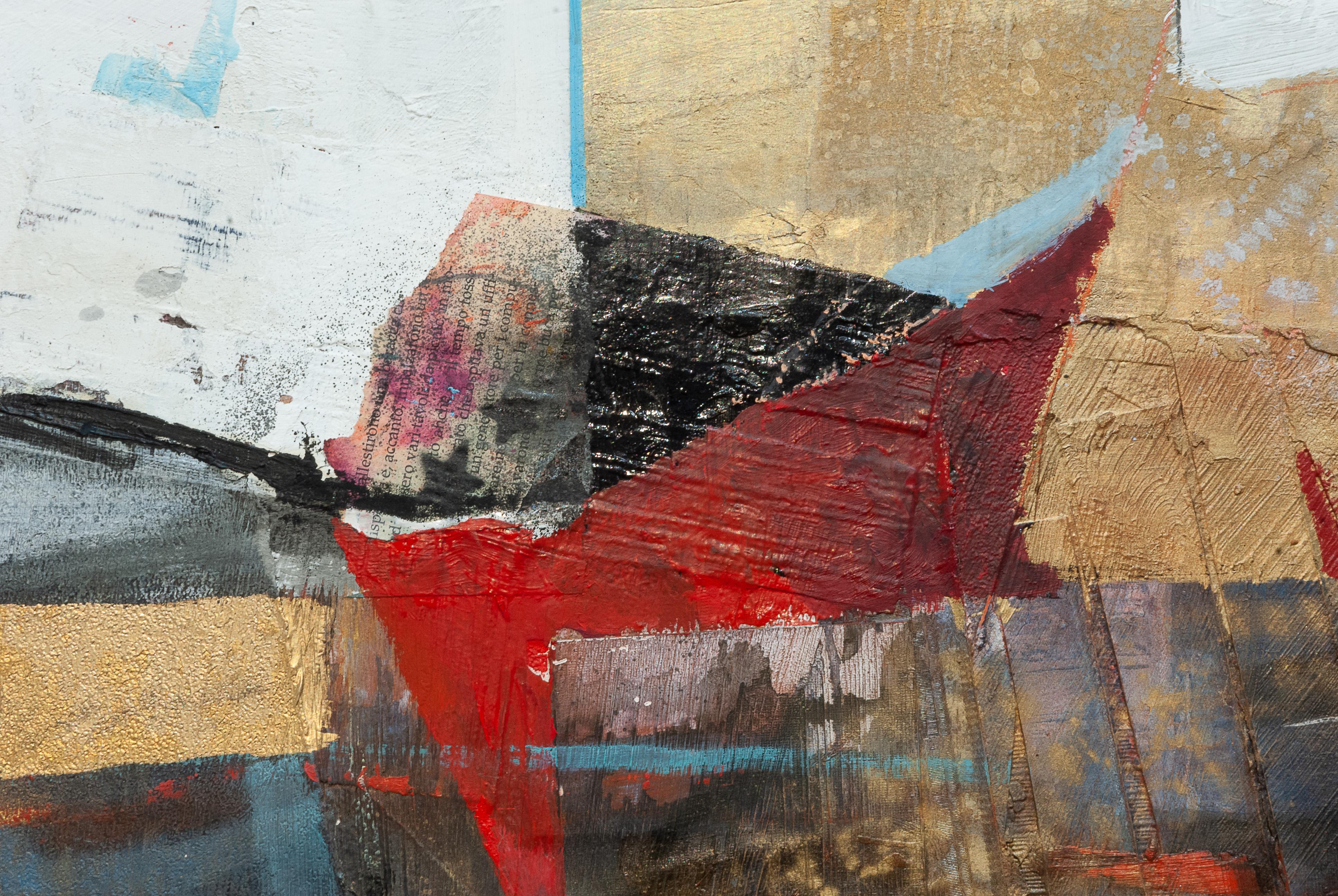 Unbenannt (Grau), Abstract Painting, von Corrado Ferrante