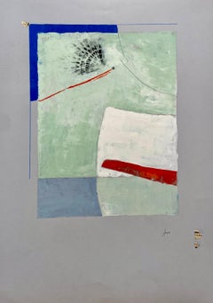 "Esplosione cromatica n. 3" di Corrado Ferrante, originale, tecnica mista su carta