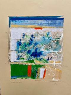 "Chromatic Explosion n. 6" by Corrado Ferrante, original, mixed media on paper