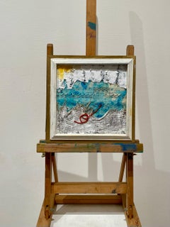 "Cogli l'attimo", oil on wood, 24x24cm