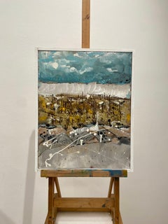 "Dietro ciò che si nasconde..forse", oil on wood, 41x33 cm