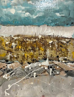 "Dietro ciò che si nasconde..forse", oil on wood, 41x33 cm