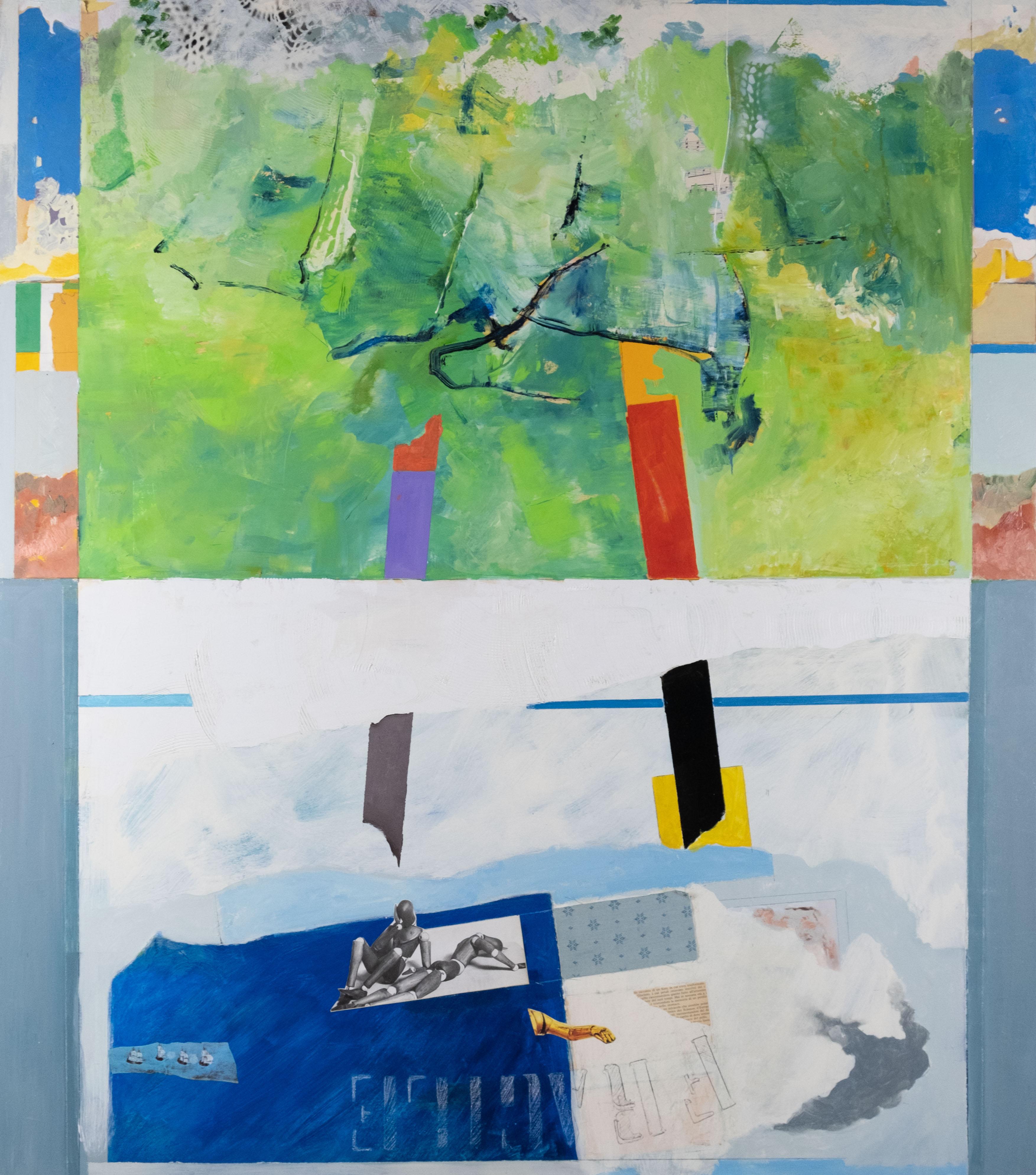 Corrado Ferrante Abstract Painting – Fragil