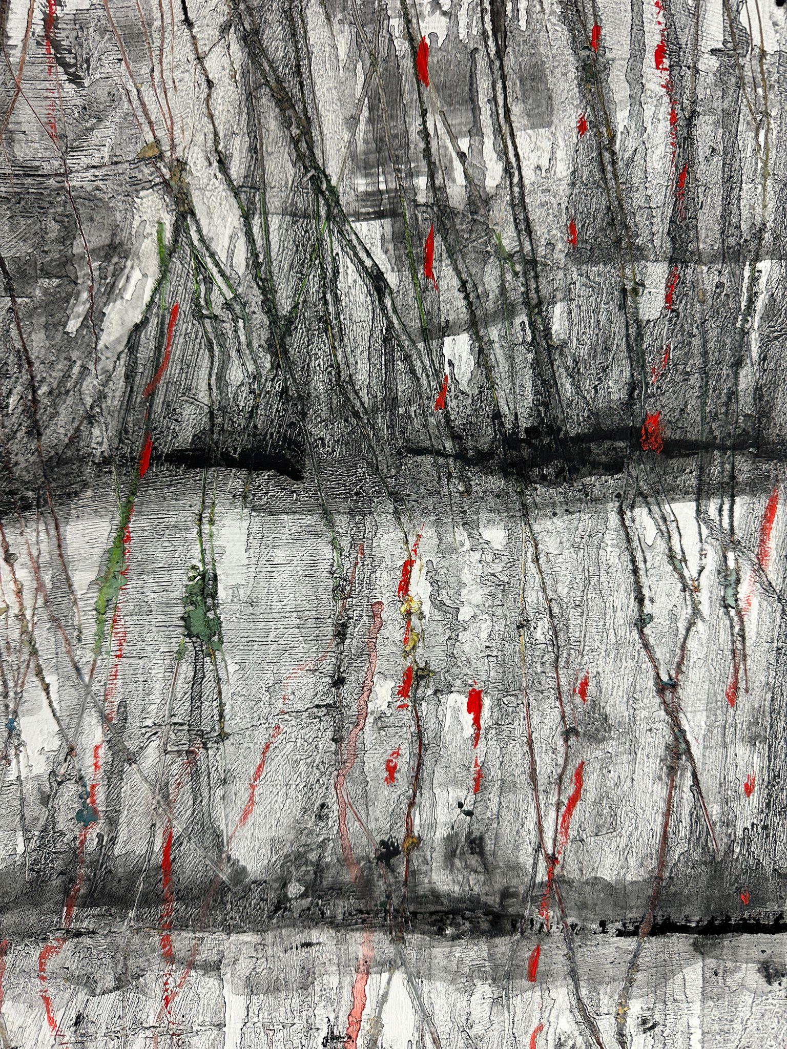 Nelle Crepe del Rimosso - Painting di Corrado Ferrante