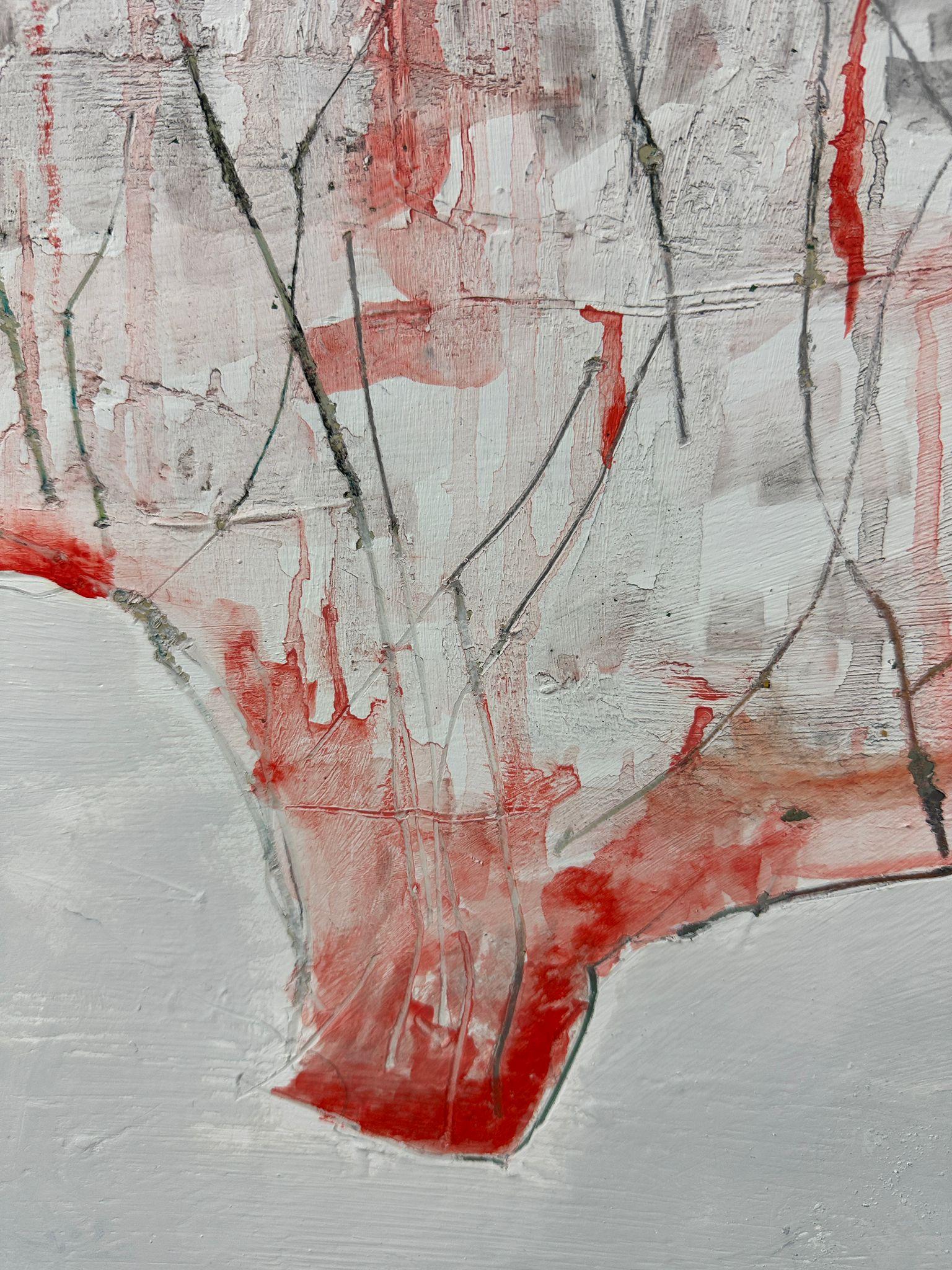 Nelle Crepe del Rimosso - Painting Astratto di Corrado Ferrante