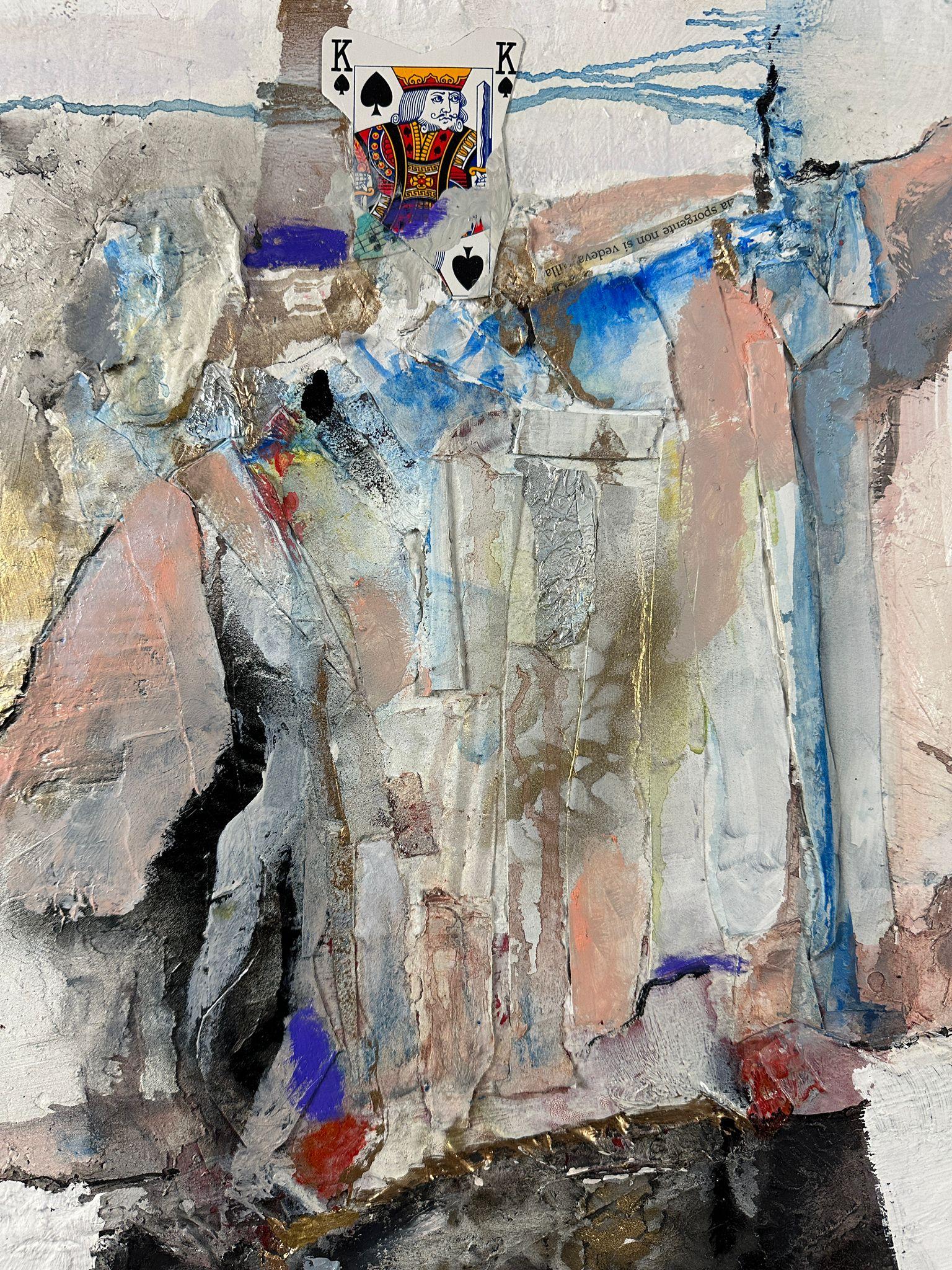 Ombre proprie ed ombre Tragetasche (Abstrakt), Painting, von Corrado Ferrante