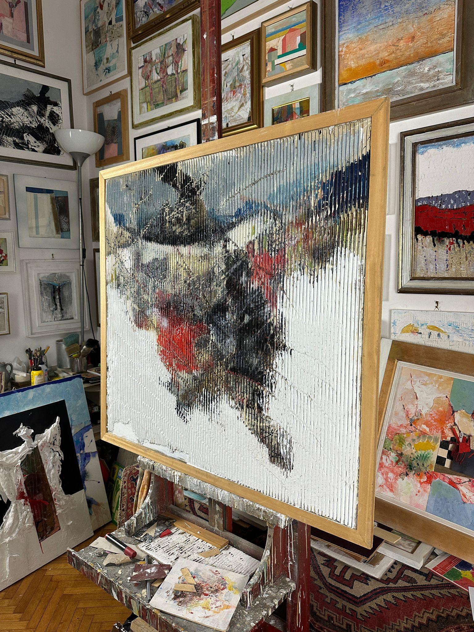 La scatola - Painting di Corrado Ferrante