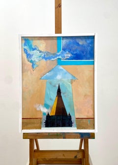 ''Verso il cielo'' by Corrado Ferrante, original painting
