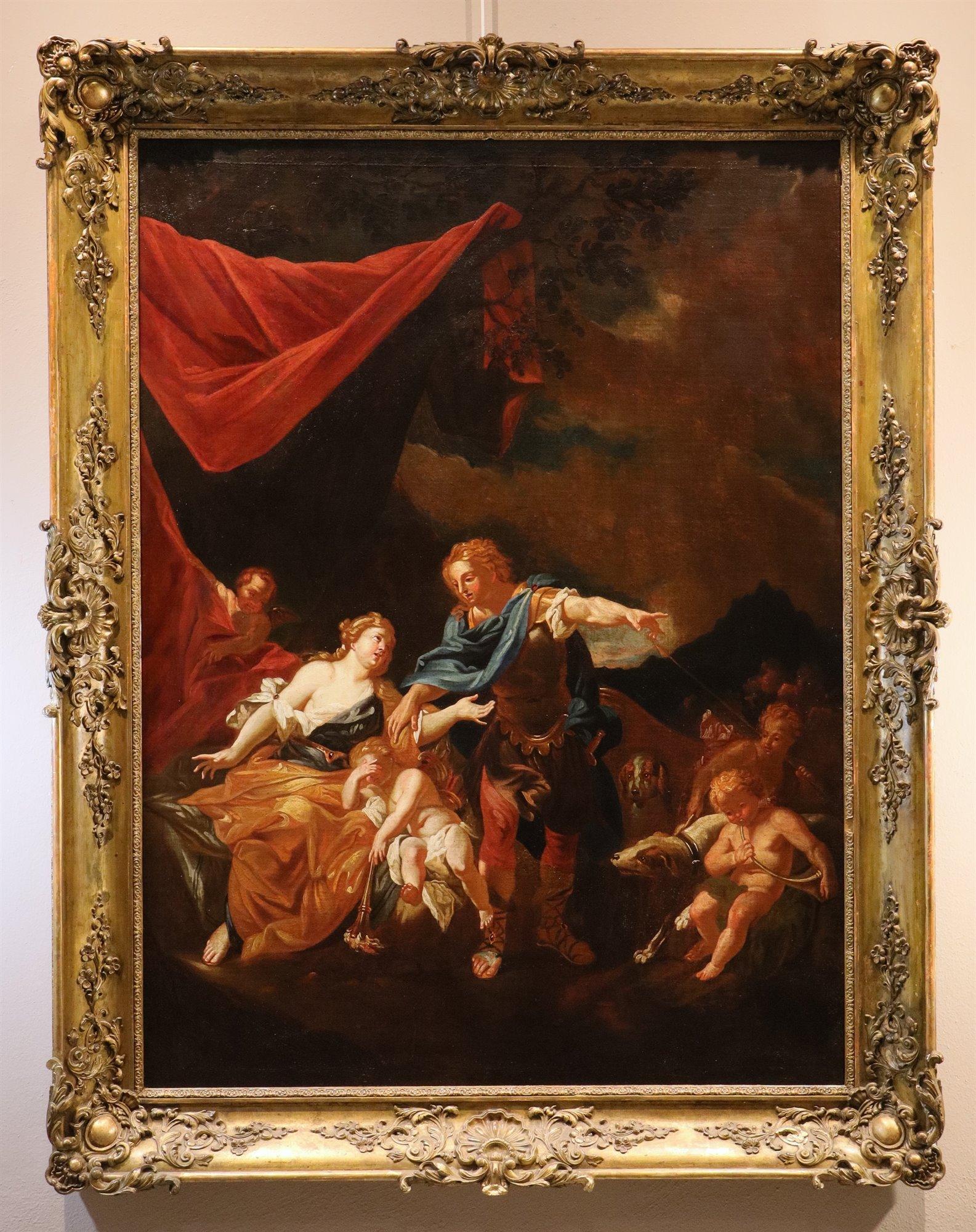 Venus Adonis Giaquinto Paint 18th Century Oil on canvas Old master Italian Art