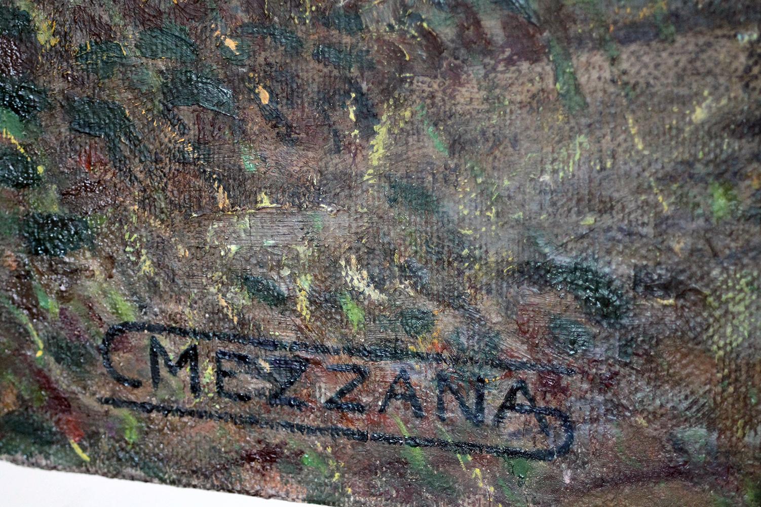 Corrado Mezzana (Italiener Künstler, 1890-1958), großes Ölgemälde (132x102cm), signiert, 1931 im Angebot 8