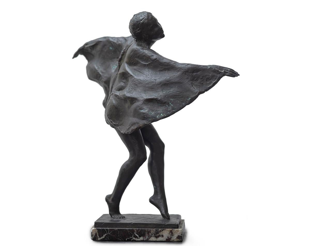Danseuse - Art déco Sculpture par Corrado Vigni