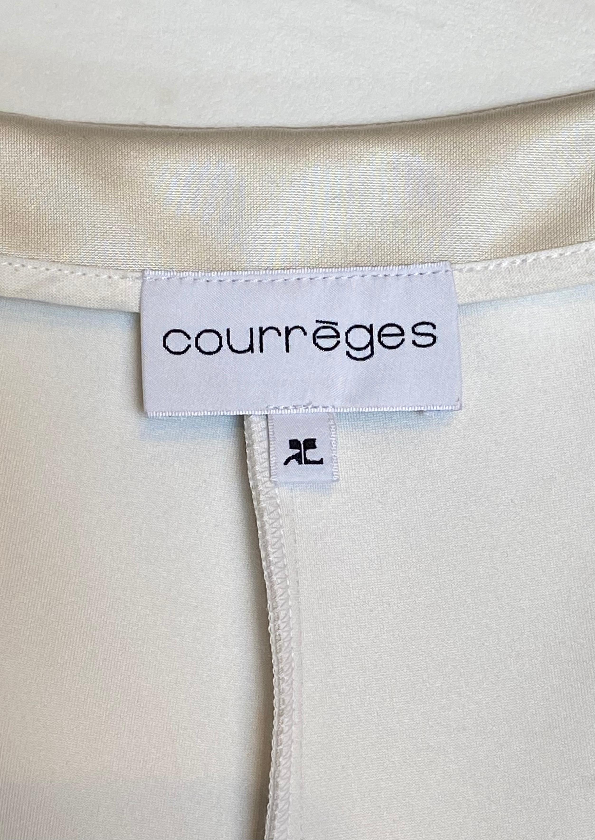 Correges Classique Jersey Neoprene In New Condition For Sale In Laguna Beach, CA