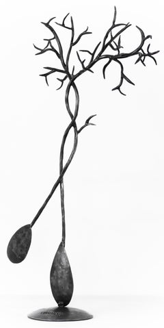 "Avirons, Ensemble" - steel sculpture - nautical - tree - abstract