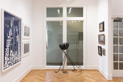 "Uprooted, Voyagers" - indoor / outdoor sculpture, surreal, boat, people