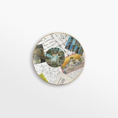 Corrispondenze, Six Contemporary Decorated Porcelain Bread Plates