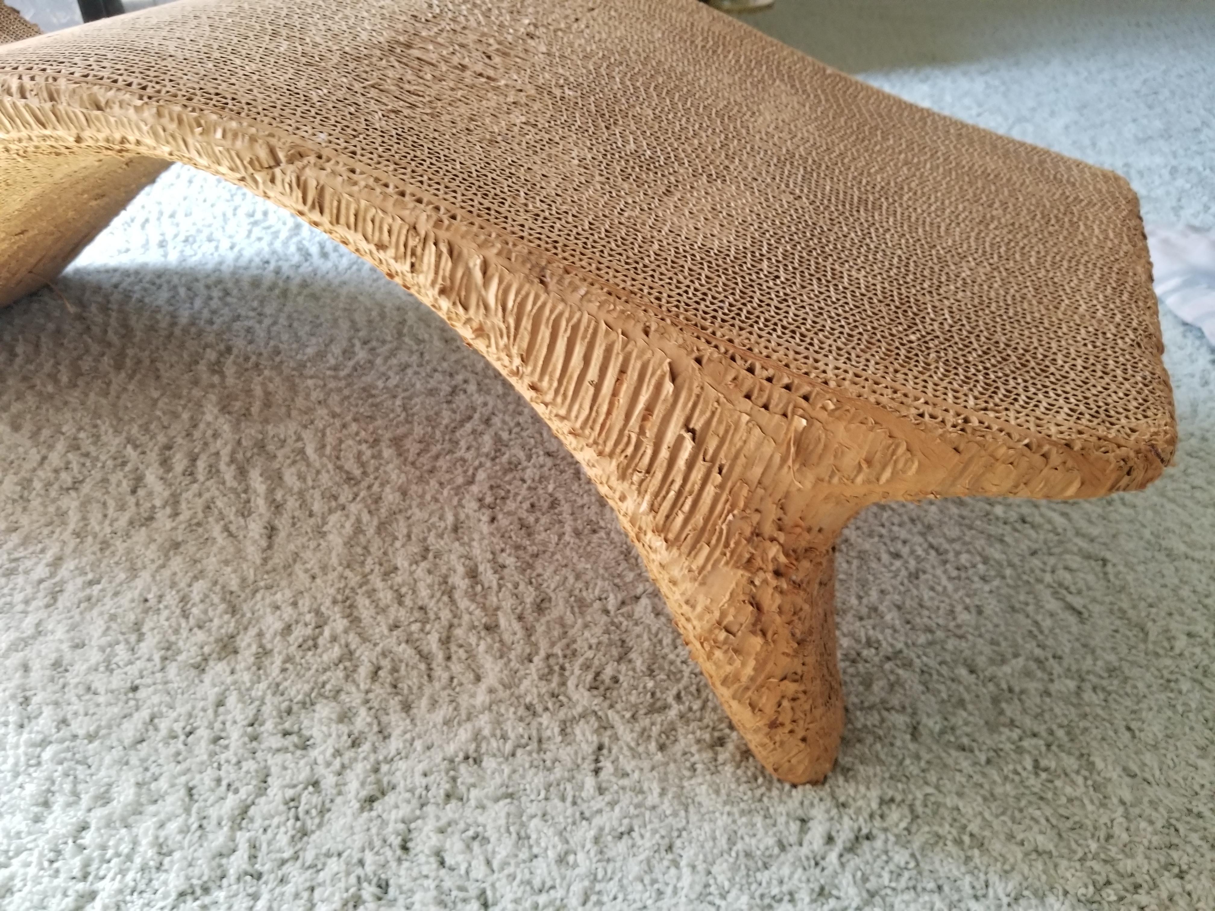 1970s Joel Stern Chaise Lounge Studio Art Chair New City LA For Sale 4