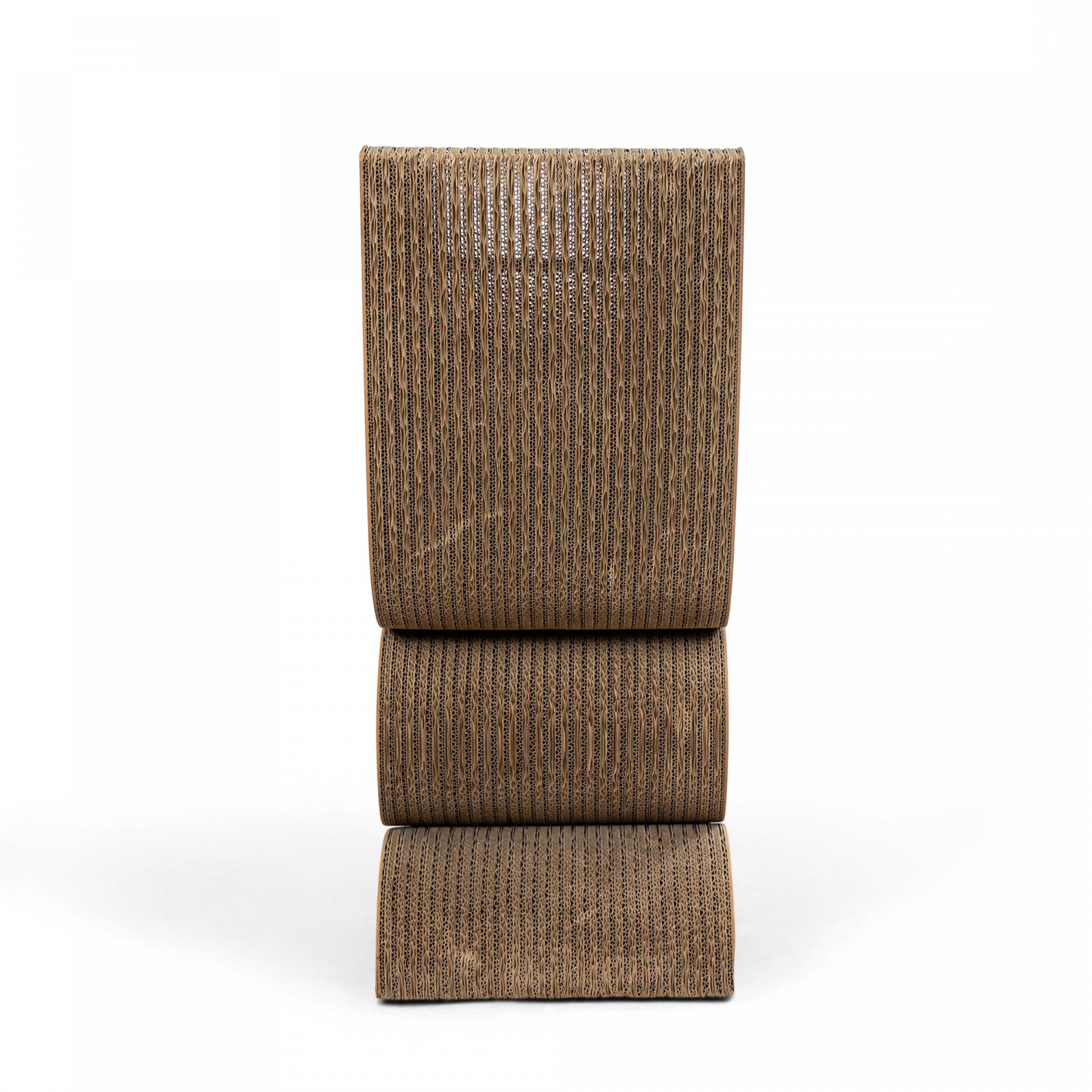 Chaise roulante en carton ondulé en vente 4