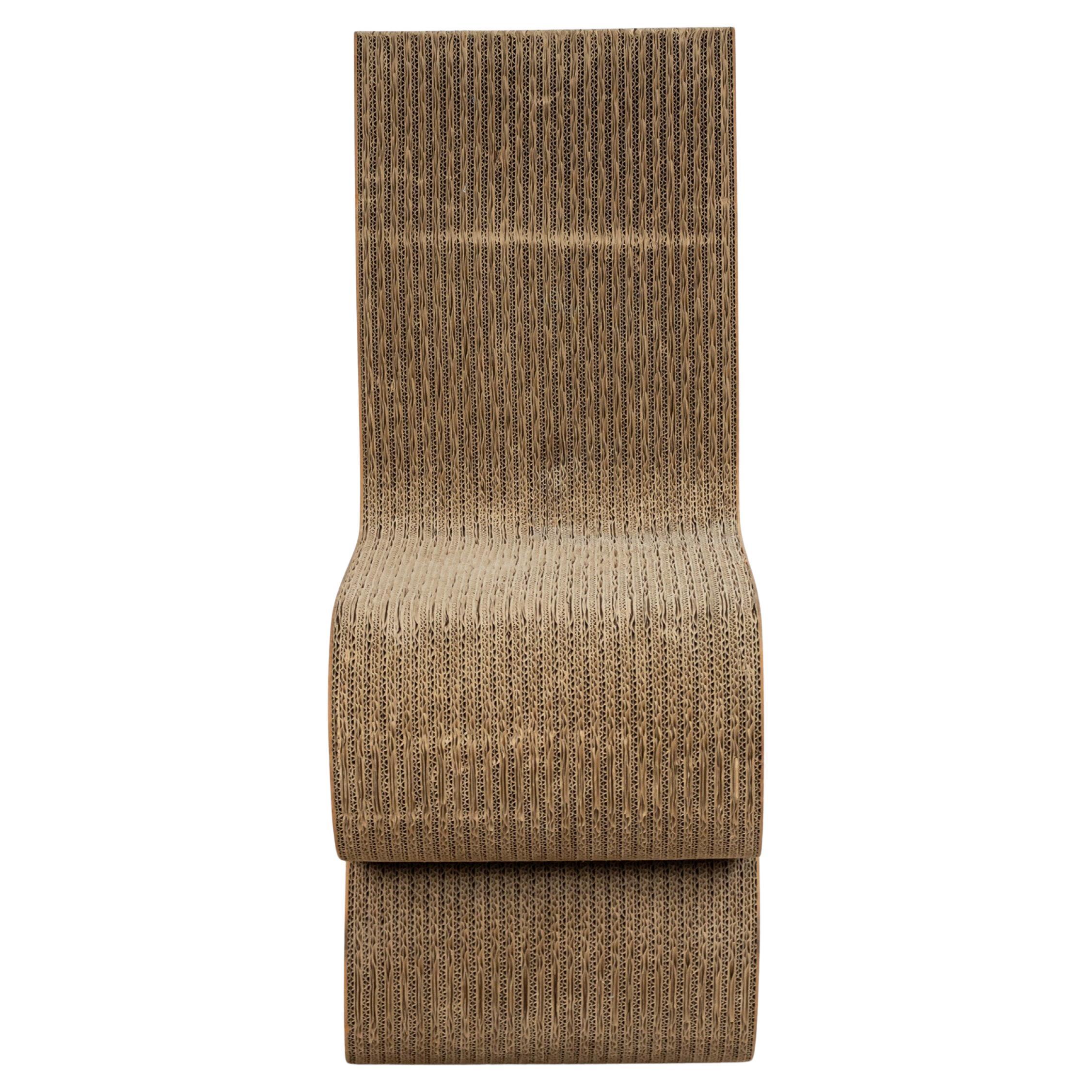 Corrugated Cardboard Wiggle Chair