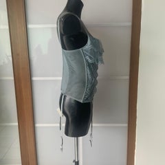 Corset de lingerie Christies Celeste brodé avec porte-jarretelles, neuf avec étiquette