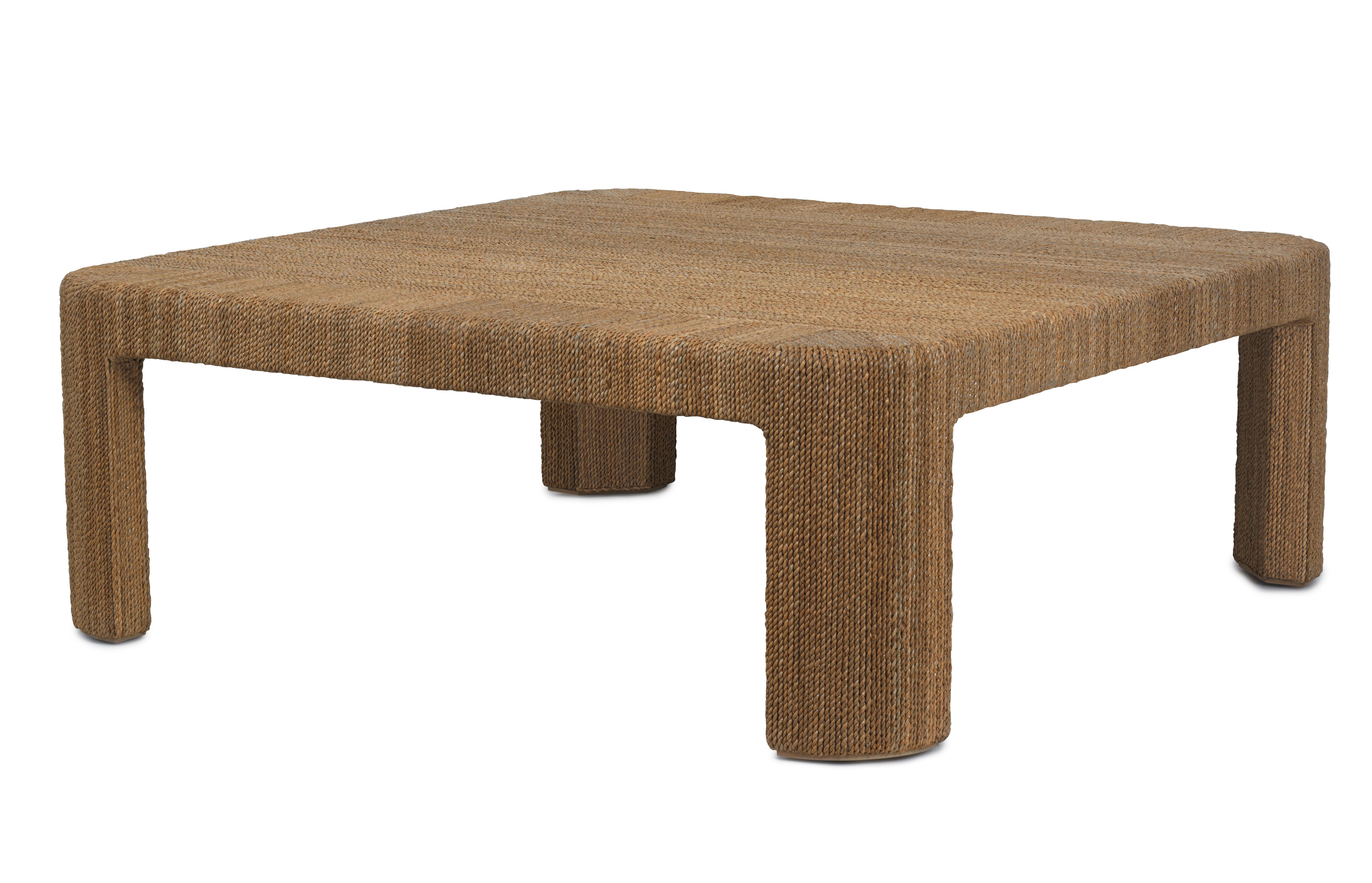 International Style Corso Rope Cocktail Table For Sale